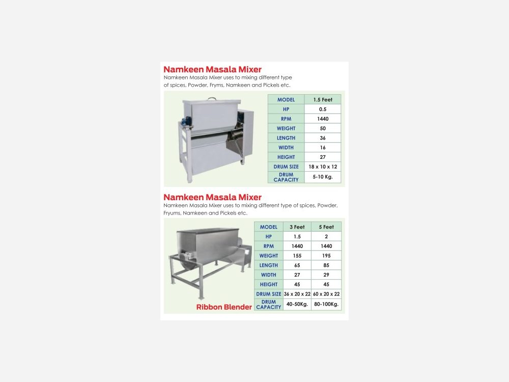 Bhujiya Namkin Masala Mixture Machine